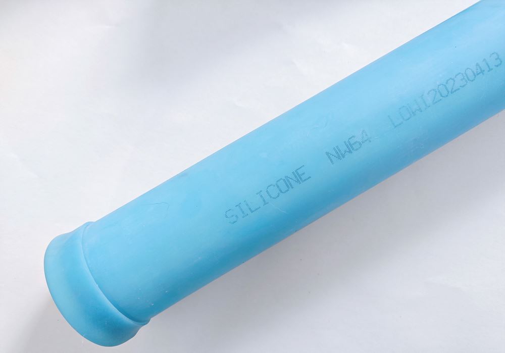Blue tubular silicone rubber Aeration hose