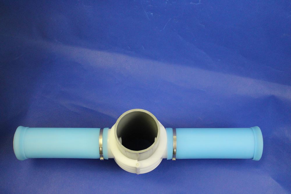 Blue tubular silicone rubber Aeration hose