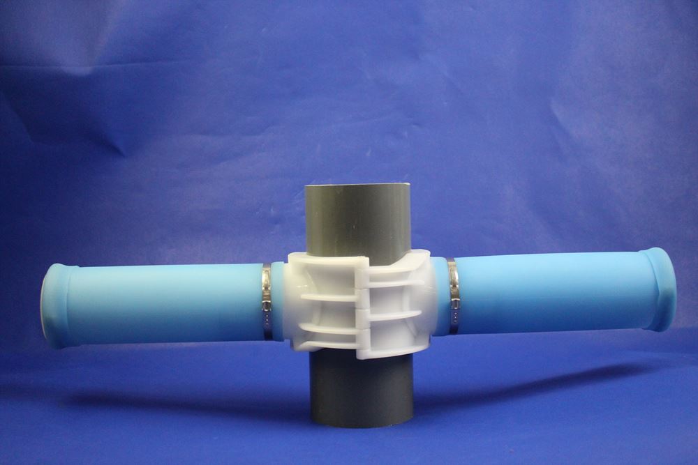 Blue tubular silicone rubber Aeration hose